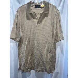 Mens Alan Flusser Golf Polo size medium